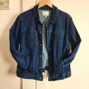 Calvin Klein Jeans denim jacket, dark blue, size L